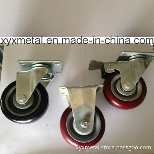 Medium Duty Caster Fixed/Rotating Caster. Double Bearing Mute Design. Meduim Duty Caster